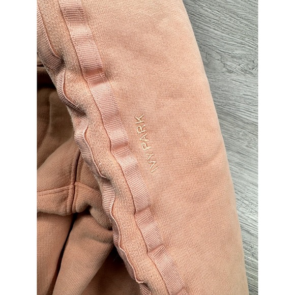 Adidas Pants Womens S Pink Ambient Blush X Ivy Park Beyonce Sweatpants Stripes - Picture 11 of 14